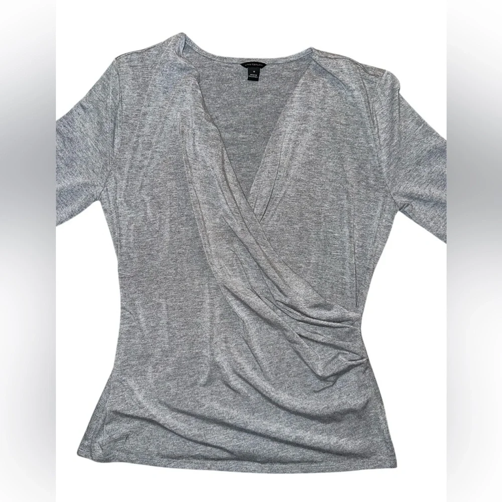 ann taylor long sleeve blouse - Picture 2 of 5